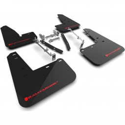 Rally Armor UR Mud Flaps (Black w/ Red Logo), 2023-2025 GR Corolla