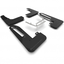 Rally Armor UR Mud Flaps (Black w/ Grey Logo), 2023-2025 Civic Type R