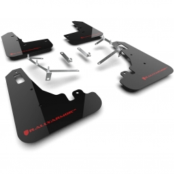 Rally Armor UR Mud Flaps (Black w/ Red Logo), 2022-2025 BRZ & GR86