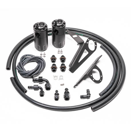 Radium Engineering Catch Can Kit S2000 All RHD and 06-09 LHD Crankcase Fluid Lock main image 1