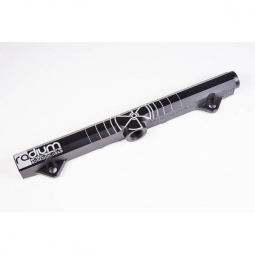 Radium Engineering Fuel Rail (Black Anodized), 2003-2006 EVO 8 & 9