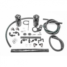 Radium Engineering Dual Catch Can Kit (Fluid Lock), '17-'25 Civic Type R