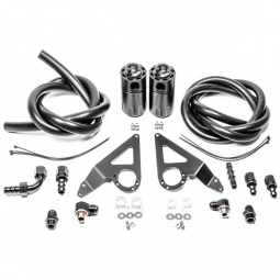 Radium Engineering Dual Catch Can Kit (Fluid Lock), '22-'25 BRZ & GR86