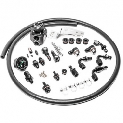 Radium Engineering Fuel Rails Plumbing Kit (Parallel), '02-'14 WRX & '04-'21 STi