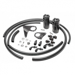 Radium Engineering Dual Catch Can Kit (Fluid Lock), 2008-2015 EVO X