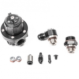 Radium Engineering Direct Mount Regulator 8AN ORB (Black)