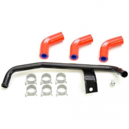 Samco Silicone Oil Cooler Hose Kit (Red), '02-'05 WRX & '04-'07 STi