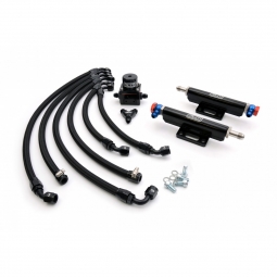Roger Clark Motorsport Parallel Fuel Rail Kit / Rotated Turbo (UK/USDM/Euro), '02-'07 WRX & STi