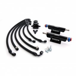 Roger Clark Motorsport Parallel Fuel Rail Kit / Rotated Turbo, '01-'07 JDM STi EJ207 Spec-C