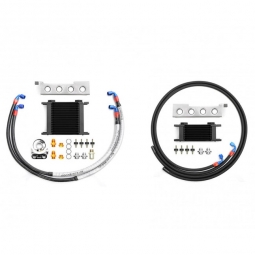 Roger Clark Motorsport Engine Oil & Power Steering Cooler Kit w/ SS Bracket, '08-'14 WRX & STi