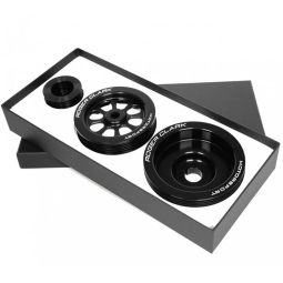 Roger Clark Motorsport Lightweight Ancillary Pulley Kit w/ Air Con, '92-'00 WRX & STi