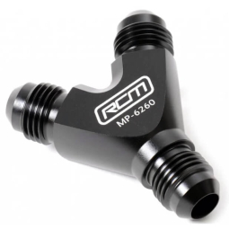 Roger Clark Motorsport Dash 6 Male Y Adaptor Fitting, '02-'14 WRX & '04-'21 STi
