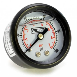 Roger Clark Motorsport Fuel Pressure Gauge For RCM Fuel Regulator, '02-'14 WRX & '04-'21 STi