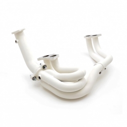 Roger Clark Motorsport Unequal Length SS Exhaust Manifold (White Ceramic), '02-'14 WRX & '04-'21 STi