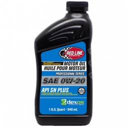 Red Line Pro-Series DEX1G2 SN+ Engine Oil (0W20, 1 Quart)