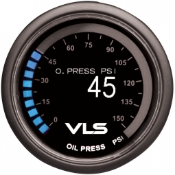 Revel VLS Oil Pressure Gauge (52mm, 0-150 PSI)