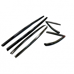 Revel GT Dry Carbon Door Window Moulding Covers (6 Pieces), '20-'21 GR Supra