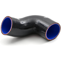 Samco Intercooler to Turbo 90 Degree Hose (Black), 2004-2021 STi