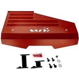 SMY Pulley / Alternator Cover (Wrinkle Red), 2022-2026 WRX
