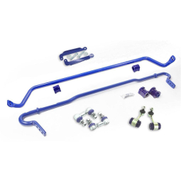 SuperPro Front & Rear Swaybar & End Link Kit (26mm F / 24mm R), '15-'21 STi