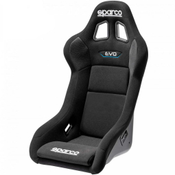 Sparco EVO QRT Seat (Fiberglass, Black)