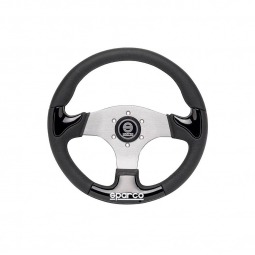 Sparco P-222 Street Steering Wheel, Black