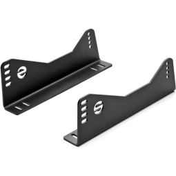 Sparco Side Seat Mount (Aluminum, 90 Degree, Black)