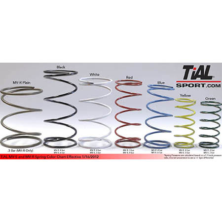 Tial Spring Color Chart