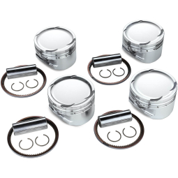 Tomei Forged Pistons Kit (87.00mm, CH27.40, 2.3L, Set/4), '08-'15 EVO X