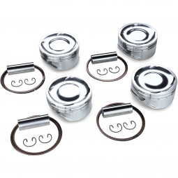 Tomei Forged Pistons Kit (99.75mm, CH30.70, 2.6L, Set/4) w/ CP Pistons, '04-'21 STi & '06-'14 WRX