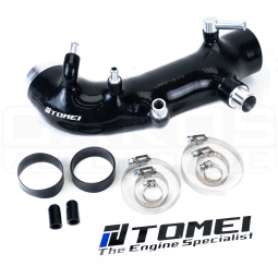 Tomei Silicone Turbo Inlet Hose (Black), 2002-2007 WRX & 2004-2021 STi