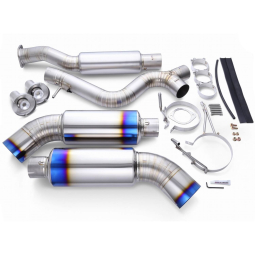 Tomei Expreme Ti Full Titanium Cat-Back Exhaust System (Type-D), '03-'09 350Z