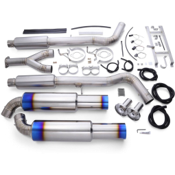 Tomei Expreme Ti Titanium Cat-Back Exhaust (Type-D Dual Exit), Infiniti Q50