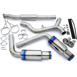 Tomei Expreme Ti Titanium Cat-Back Exhaust (Type-D Dual Exit), '08-'21 WRX & '11-'21 STi (Sedan)