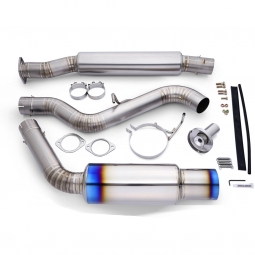 Tomei Expreme Ti Full Titanium Cat-Back Exhaust System (Type-R Single Exit), '22-'26 WRX
