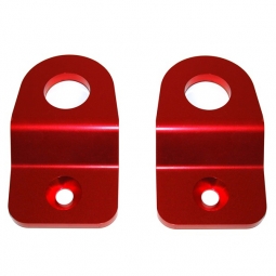 Torque Solution Radiator Stay Bracket (Red), '08-'14 WRX & '08-'21 STi