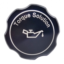 Torque Solution Billet Oil Cap (Black), '02-'21 WRX & '04-'21 STi & BRZ/FR-S/86