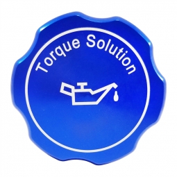 Torque Solution Billet Oil Cap (Blue), '02-'21 WRX & '04-'21 STi & BRZ/FR-S/86