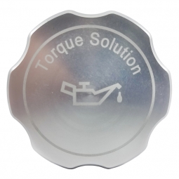 Torque Solution Billet Oil Cap (Silver), '02-'21 WRX & '04-'21 STi & BRZ/FR-S/86