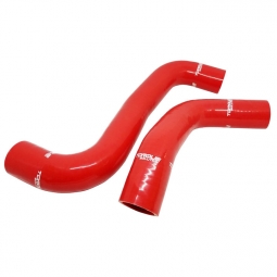 Torque Solution Silicone Radiator Hose Kit (Red), '08-'14 WRX & '08-'21 STi