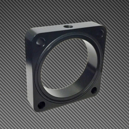 Torque Solution Throttle Body Spacer (Black), 2013-2020 BRZ/FR-S/86
