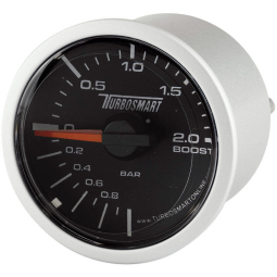 Turbosmart Boost Gauge, Metric (52mm, -100kPa-+200kPa)