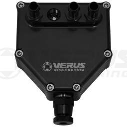 Verus Air/Oil Separator Kit (Anodized Black), 2008-2014 STi