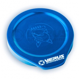Verus Coolant Overflow Cap (Anodized Blue), 2022-2026 BRZ & GR86