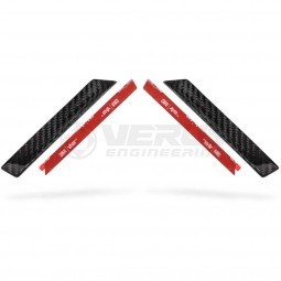 Verus Anti-Buffering Wind Deflectors (Carbon Fiber, Pair/2), '13-'25 BRZ/FR-S/86/GR86
