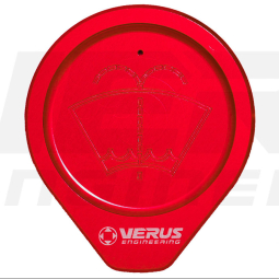Verus Windshield Washer Cap (Anodized Red), 2015-2021 WRX & STi