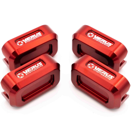 Verus Pinch Weld Jack Puck Kit (Anodized Red), 2022-2025 WRX