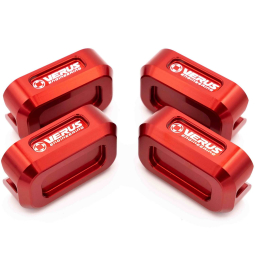 Verus Pinch Weld Jack Puck Kit (Anodized Red), 2013-2020 BRZ/FR-S/86