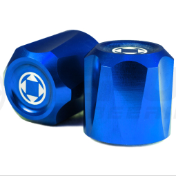 Verus A/C Line Cap Kit (Anodized Blue), 2022-2026 BRZ & GR86