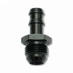 Vibrant -6 AN to 3/8" Barb Straight Fitting (Aluminum)